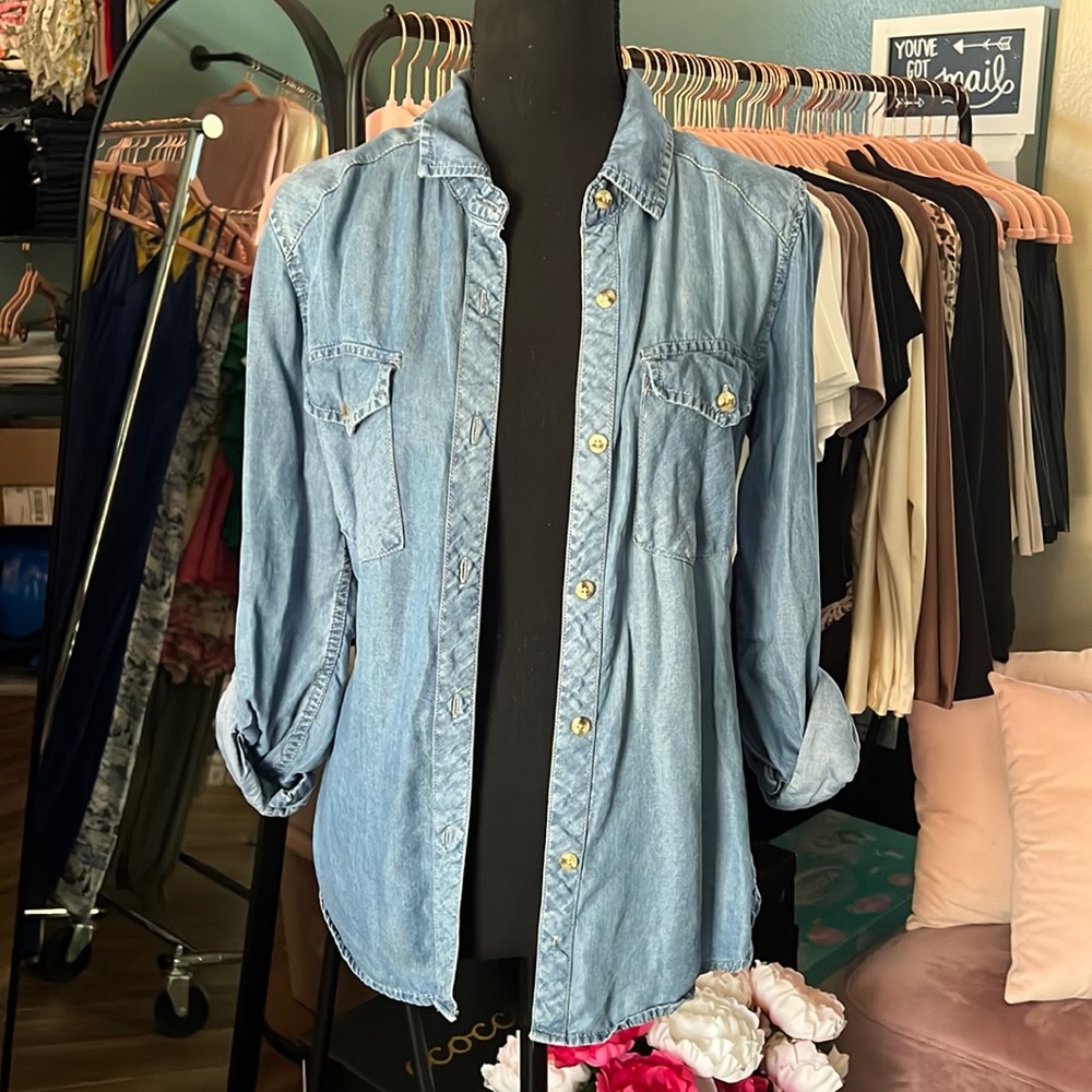 Miami Chambray Button Up